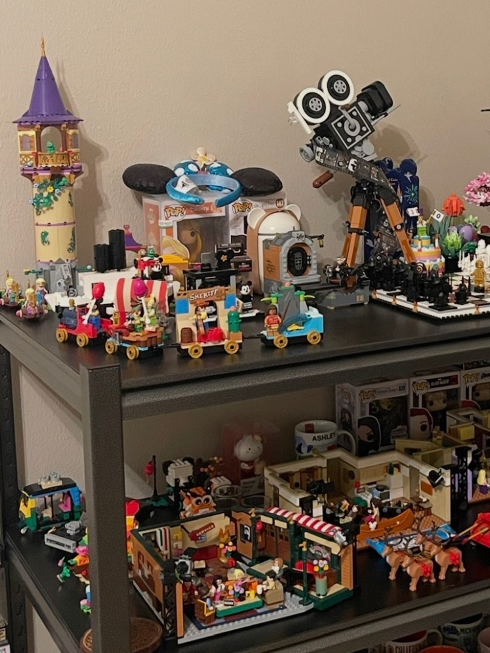 Already built variety of Legos!